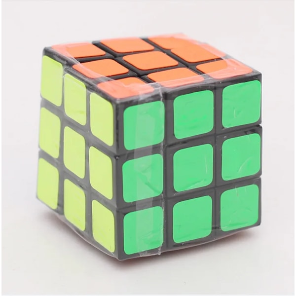 3 cm liten kub 3x3x3 mini speed magic cube för barn, tidig pedagogisk pusselkub, leksak, förskoleleksak, present till barn No key chain