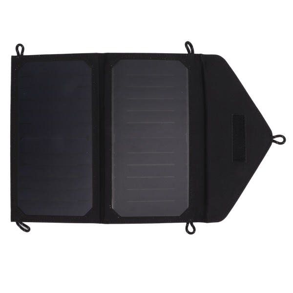 Bærbart solcellepanel 20W sammenleggbart solcellepanel batterilader Fleksibel for utendørs camping fotturer piknik