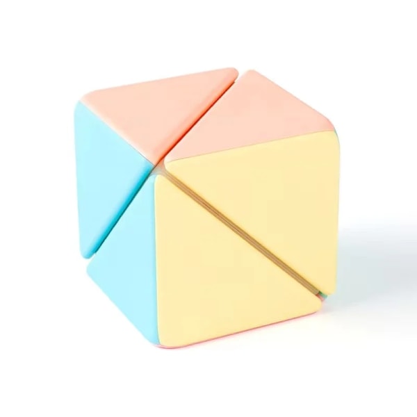 Macaroon 2X2 3X3 4X4 5X5 Pyraminx Magic Cube Leksaksset Kubpaket Macaroon Stickerless Neo Professionell Pusselleksak För Barn K