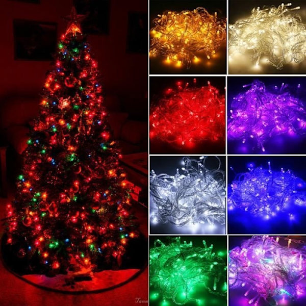 30M 300 LED Utomhus Inomhus Ljusslinga Jul Fairy Light Party Bröllopsdekoration Jul - Grön