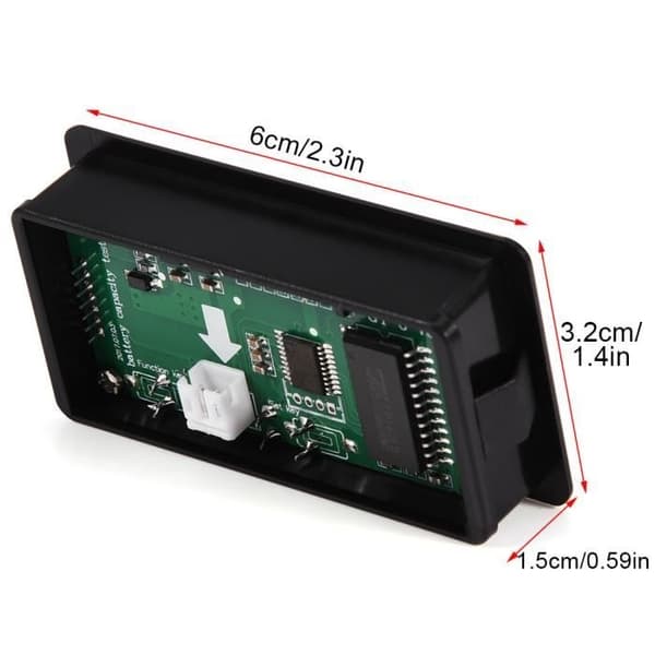 Gy-6S Batteritestare, Boh Batterikapacitetsindikator