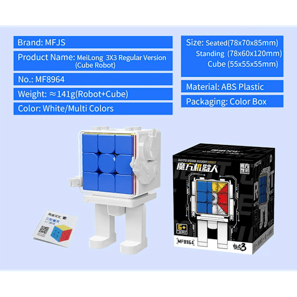 Magisk Kub Robot 2X2 3X3 4X4 5X5 Magnetisk Och Icke-Magnetisk Version Professionella Pusselleksaker För Barn Cubo Magico 3x3 NO MAGNTEIC