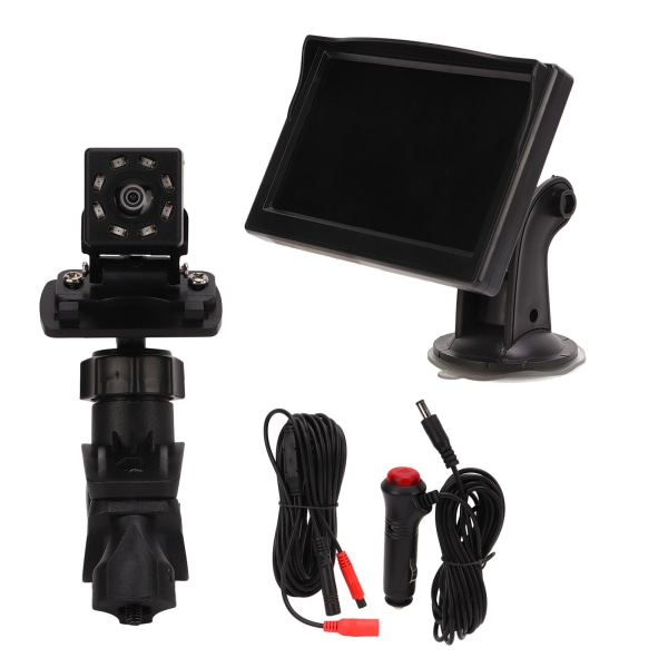 Autostolsskærm - HD-skærm Vandtæt bagkameraoptager - Car Lastbil SUV