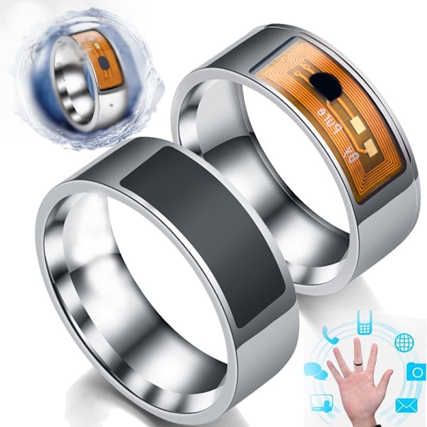 Nfc-tag Smart Ring Bærbar Smart Rings Finger Digital Ring Til A
