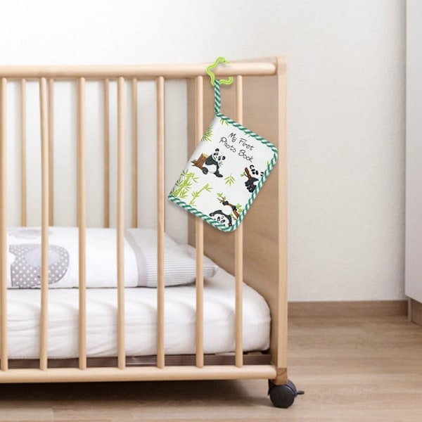Baby Fotoalbum Baby Minnebog, Blød Klud Fotobog Førsteårs Minnealbum Brusegave til Nyfødt Spædbarn & Børn