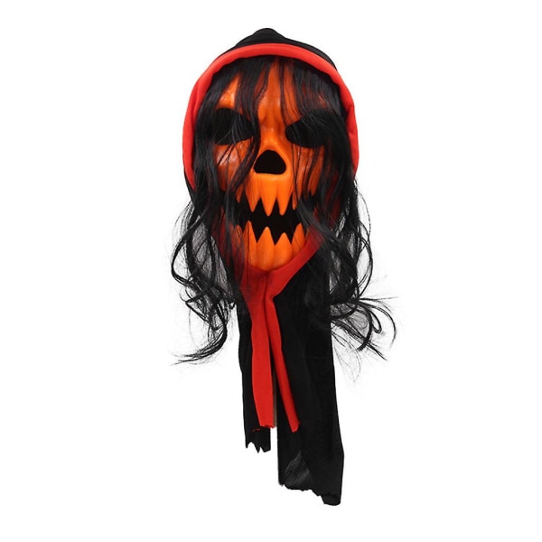 Creepy Mask Skrämmande Evil Demon Full For Head Game Masks Cosplay Halloween Party Kostym Rekvisita