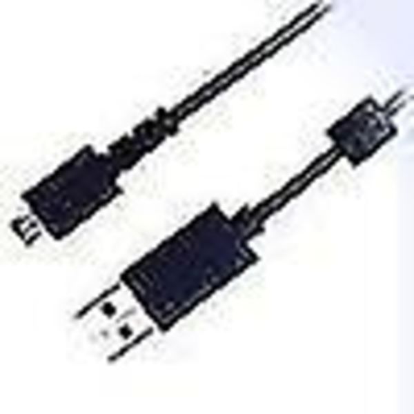 Reservekabel i nylonflettet materiale, Micro USB-hunn til Logitech G915 TKL-tastatur