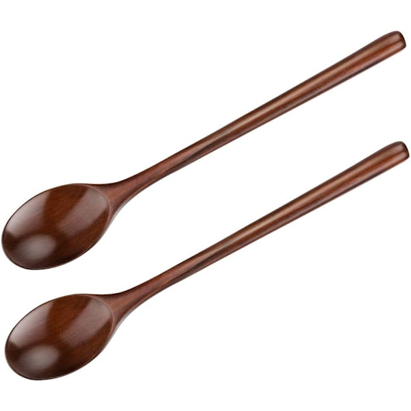 2 stycken - träsked, ekologisk träsked, ekologisk