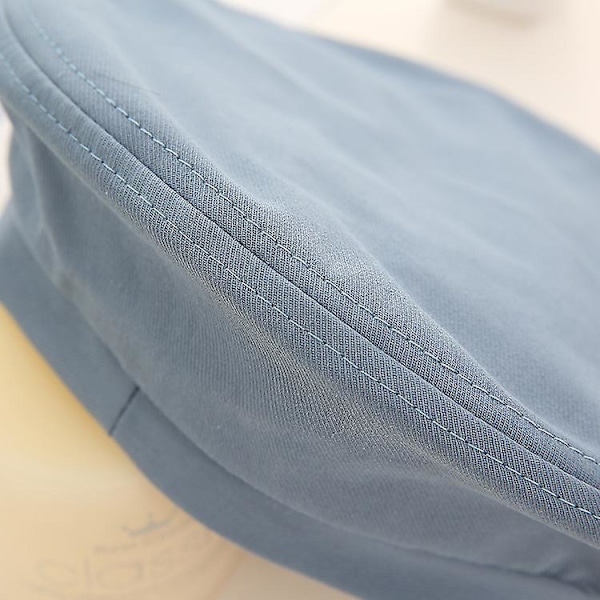 Retro Style Beret Platta Kepsarblå