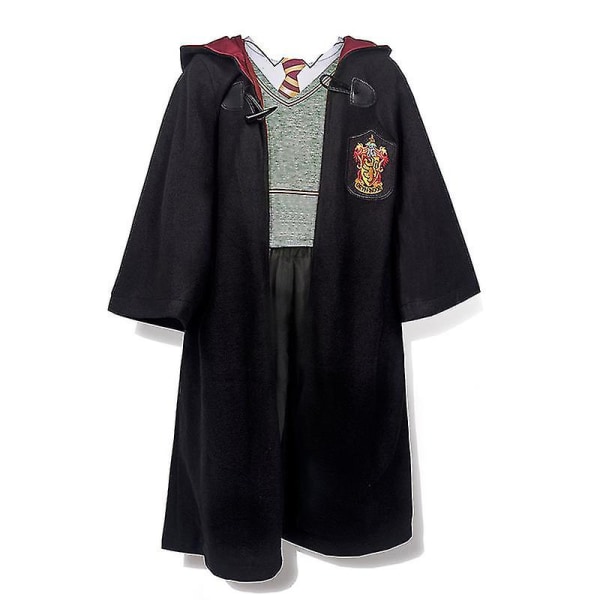 Hermione Granger kostym, Harry Potter Wizarding World Outfit för barn-1 girl S