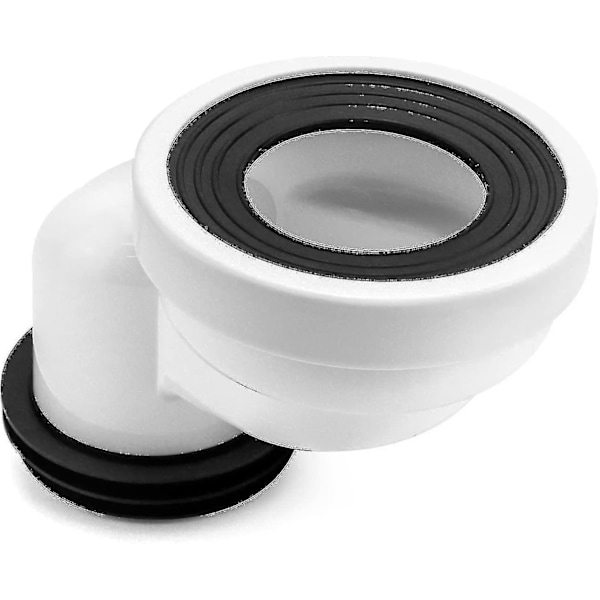 100mm Toalett Offset Pan Connector PVC Avfallsrør Connector