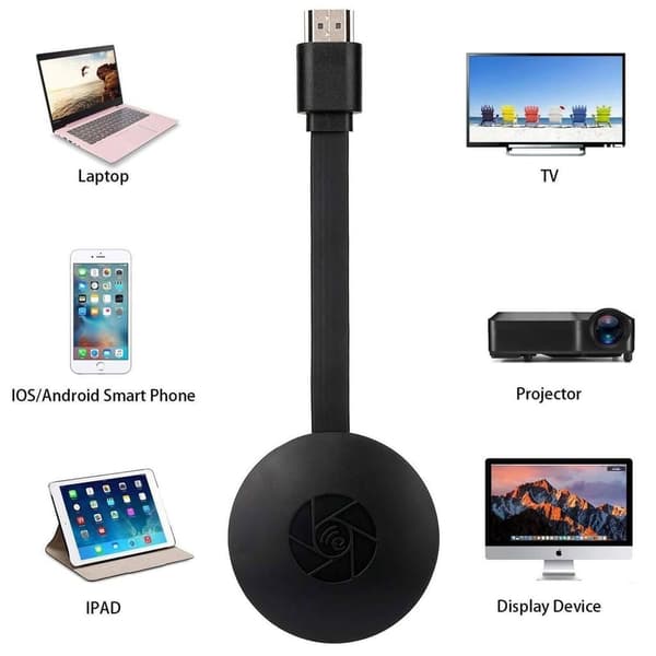 Trådløs WiFi Display Dongle HDMI, WiFi Trådløs Mini Skærmdeling