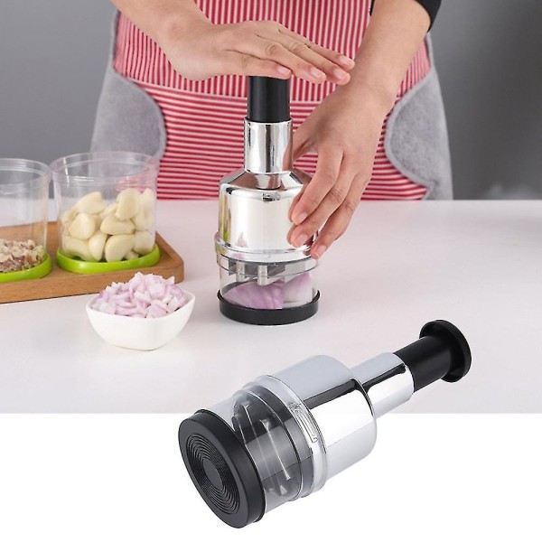 Hand Press Garlic Onion Chili Chopper Vegetable Radish Cutter