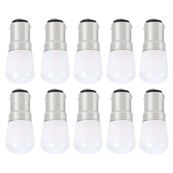 10 stk. 1,5 W LED Pære Lampe Sokkel Dele Tilbehør AC 230V B15
