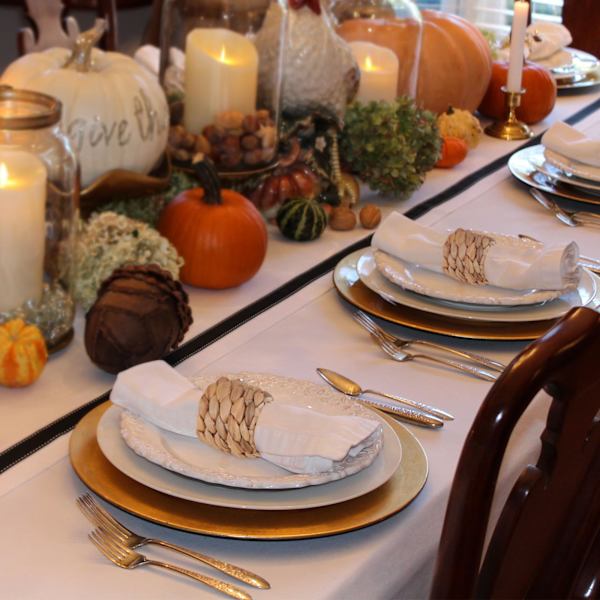 Sett med 12 ringer, Farmhouse serviettringer Borddekor Håndlaget av naturlig vannhyasint, Høst Rustikke serviettringer for Thanksgiving