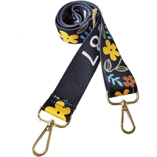 Farvede skulderstropper, justerbare udskiftningsbælter, crossbody canvas tasker, håndtasker, brede og lange skulderstropper