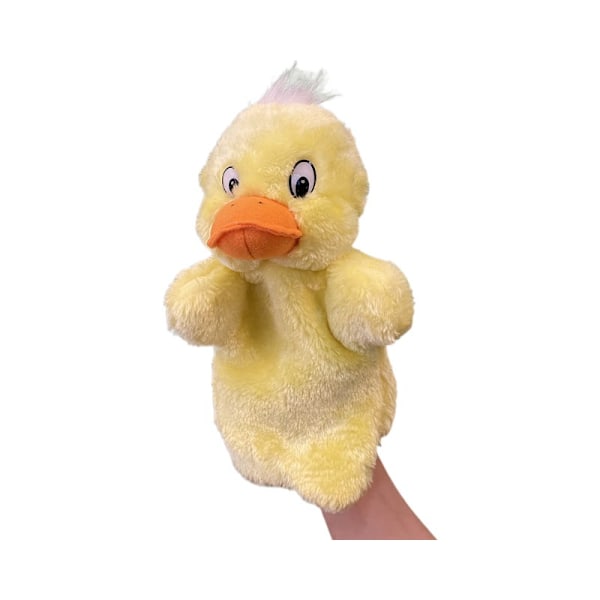 Animal Education Duck, Plush Toy Doll Duck Hand Doll Toy Children's Parent Child Storytelling Helper Birthday Gift Doll