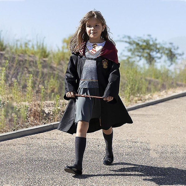 Barn Harry Potter Halloween kostym Magic dräkt Gryffindor skoluniform Party  Game Kostym a Girl XL 96ed | Girl | XL | Fyndiq