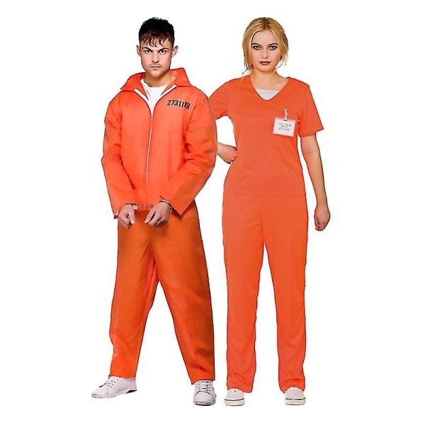 Orange County Prison Costum f Orange XL