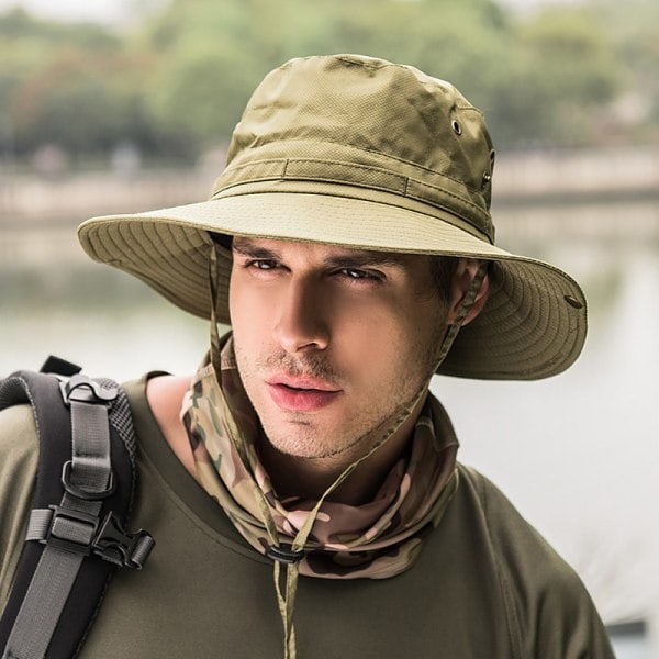 IC Solhat Mænd Kvinder UV Beskyttelse Foldbar Safarihat