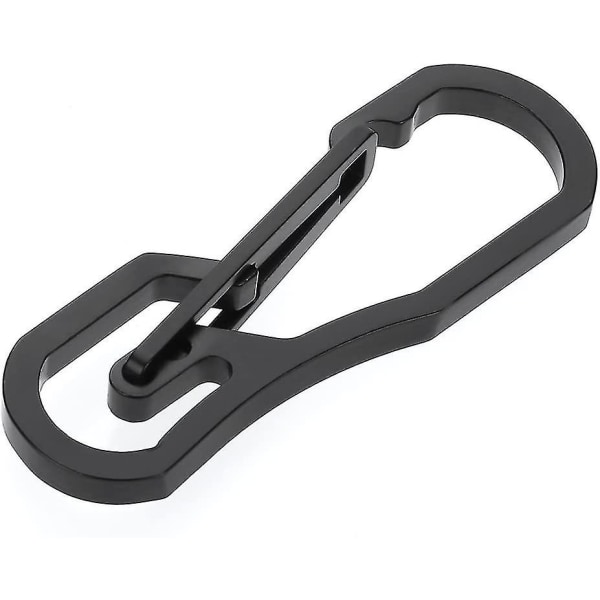 Carabiner Keychain, Swivel Snap Hook D-ring Hook For Camping, Fishing, Hiking, Traveling