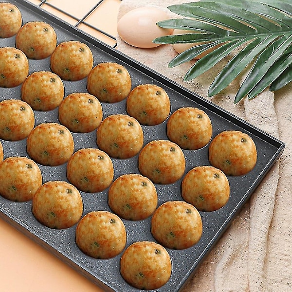 28 hull Takoyaki varm plate Non Stick Kok hjemme Takoyaki Takoyaki plate Bare Takoyaki Alumin