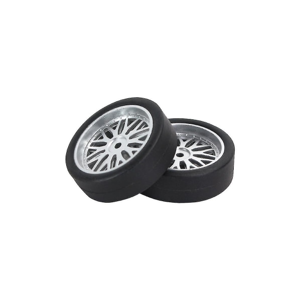 4 stk. 32mm Rc Drift Dæk Hjul Hårdt Dæk Til Ldrc Ae86 1/18 Rc Bil Opgraderingsdele Tilbehør