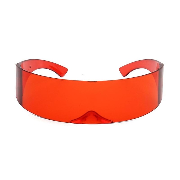 2023 Funny Futuristic Wrap Around Monob Kostym Solglasögon Mask Nyhet Glasögon Fest Glasögon Festtillbehör Dekoration 05 Sunglasses