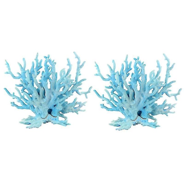 2pcs Aquarium Coral