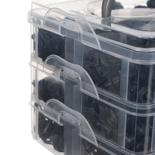 Plastklämmor för bil / Clips - 620 delar 1050