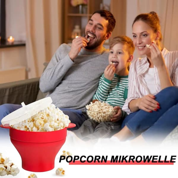 Popcornkone / Popcornkulho - Tee popcornia mikrossa