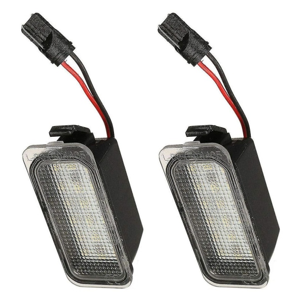 2 stk Smd 18 LED-skiltlys, skiltlys for F-ord Fiesta Focus C-max Mondeo Galaxy S-max Kuga J-aguar Xj Xf 542119