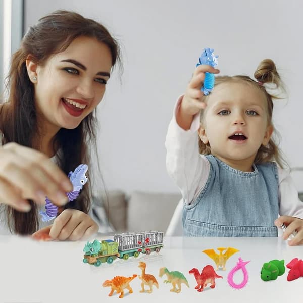 Julkalender med dinosaurietema, Dinosaurie-julklappsspel