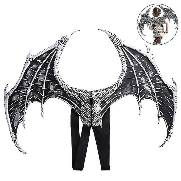 Dragon Wings Fladdermusvinge Halloween Mardi Gras Demon kostymtillbehör