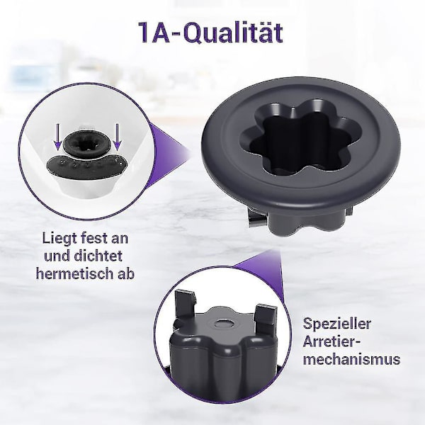 Koppling för motorbyte för Thermomix Tm31, reservdelar för matberedare till Thermomix Tm31