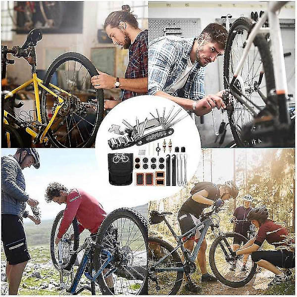 Cykel Reparationsskruetrækker Værktøjer Dæk Reparation Nøglesæt