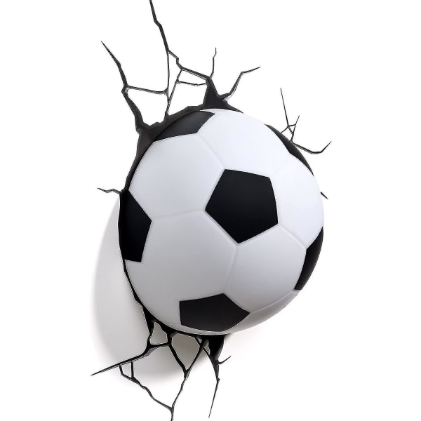 3D-lys 3D-lampe Fotball