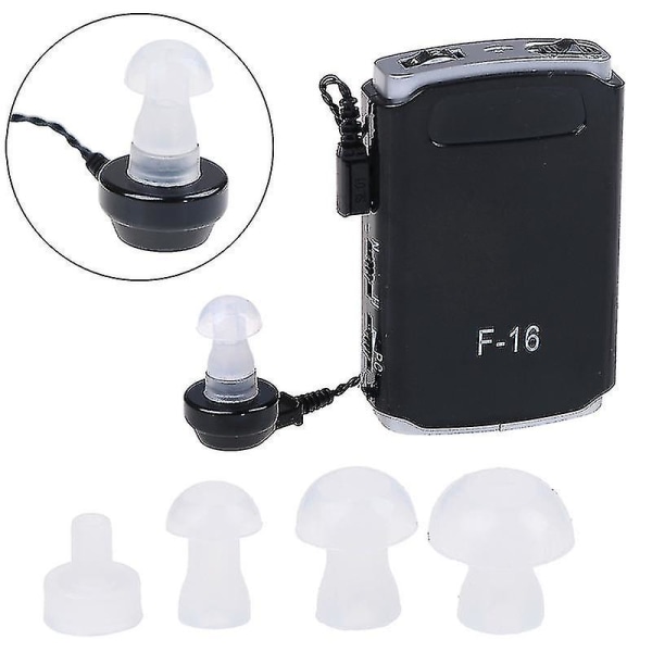 Mini Digital Hearing Aid Adjustable Tone Sound Amplifier Axon F-16 Hearing Aid