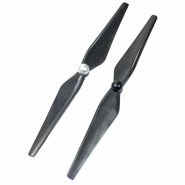 12x4.2 Self-Locking CW/CCW Carbon Fiber Propellers Prop for DIY Drone Compatible for DJI E600 MultiRotor RC Quadcopter (1 Pair)