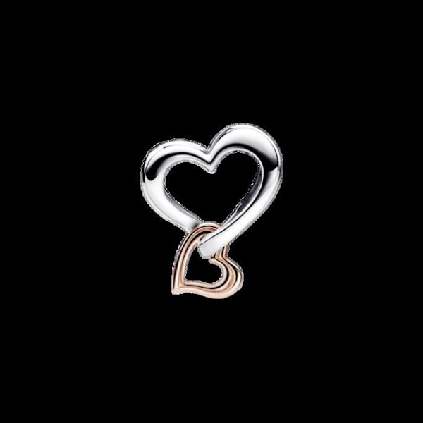 PANDORA Kaksiväri Avattu Infinity Sydänriipus 792642C00