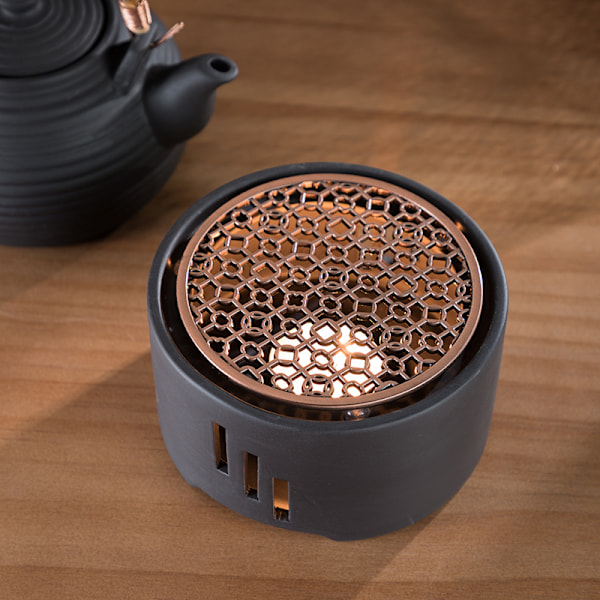 Tealight-tevarmer i metall, telysvarmer for tekanne, telysvarmer i keramikk, telysvarmer for tekanne, telysvarmer i metall