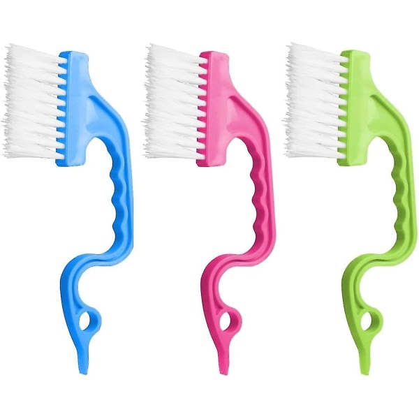 Rengöringsborstar, 3-pack Multipurpose Spårborstar Hushållsköksborstar