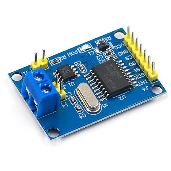 MCP2515 CAN-bussmodul TJA1050 Mottaker SPI for 51 DIY-kit Mikrokontrollerprogramrutine