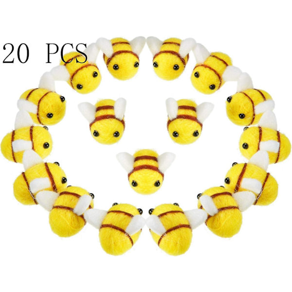 Ullfilt Bee Craft Balls Bee Craft Supplies Bee Day Party