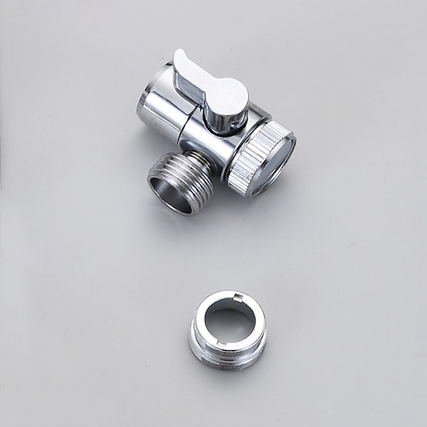 INF Omleder ventil 3/4 for servantbatteri Silver