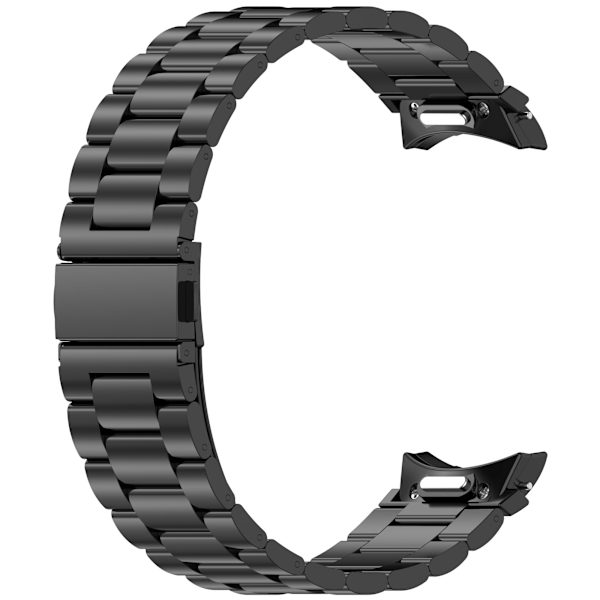Stilfuldt rustfrit stål armbånd til Samsung Galaxy Watch 7/FE Sort