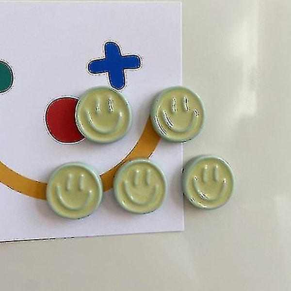 Sarjakuva Smiley Face Jääkaapin Magneetit Pohjoismainen Ins Tuuli Persoonallisuus Koti Valkotaulu Koriste Valokuva Viestitaulu