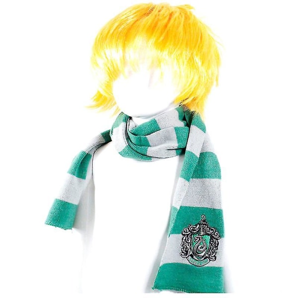 Harry Potter Scarf Gryffindor Hufflepuff Slytherin Ravenclaw Sjal Party Prop a Green