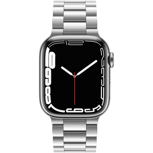 Armband kompatibelt med Apple Watch Band 42/44/45mm Silver