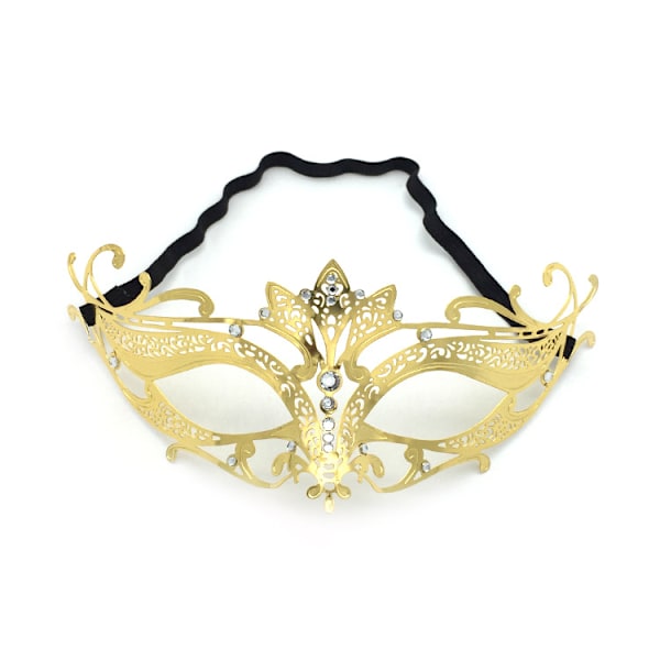 Kvinnors laserskurna metall venetianska Halloween Mardi Gras festmask Kvinnors laserskurna metall venetianska vacker maskeradmask